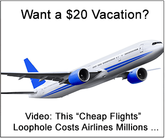 The Secret To Cheap Flights