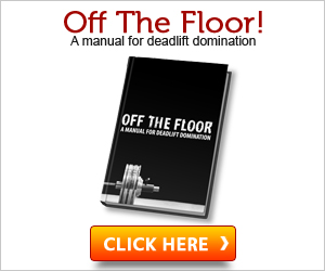 Deadlift Off the Floor