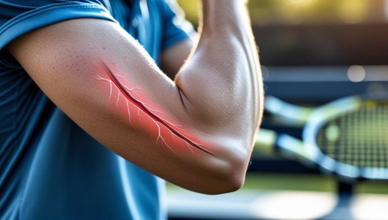 Tennis Elbow Aching Tendons