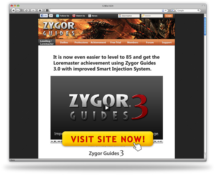 Zygor World of Warcraft Guides
